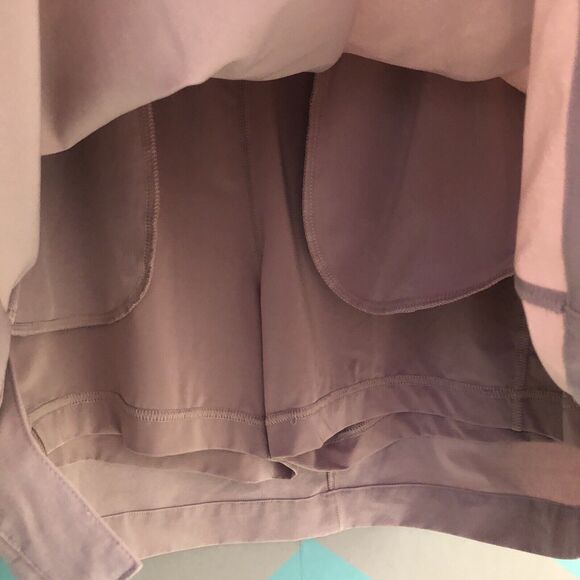 prAna Railay Skort XL 16 Willow Tan Snap Up Pocket Stretch Active Outdoor Skirt - Picture 5 of 11